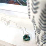 Möbii® Necklace - Semi Precious - Mini-Sized - Jewelry crafted of Fine Semi Precious Metals, Fidget Jewelry