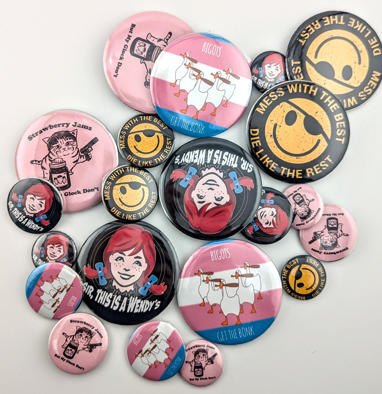 Magnets and Pins! - Various Designs and Sizes