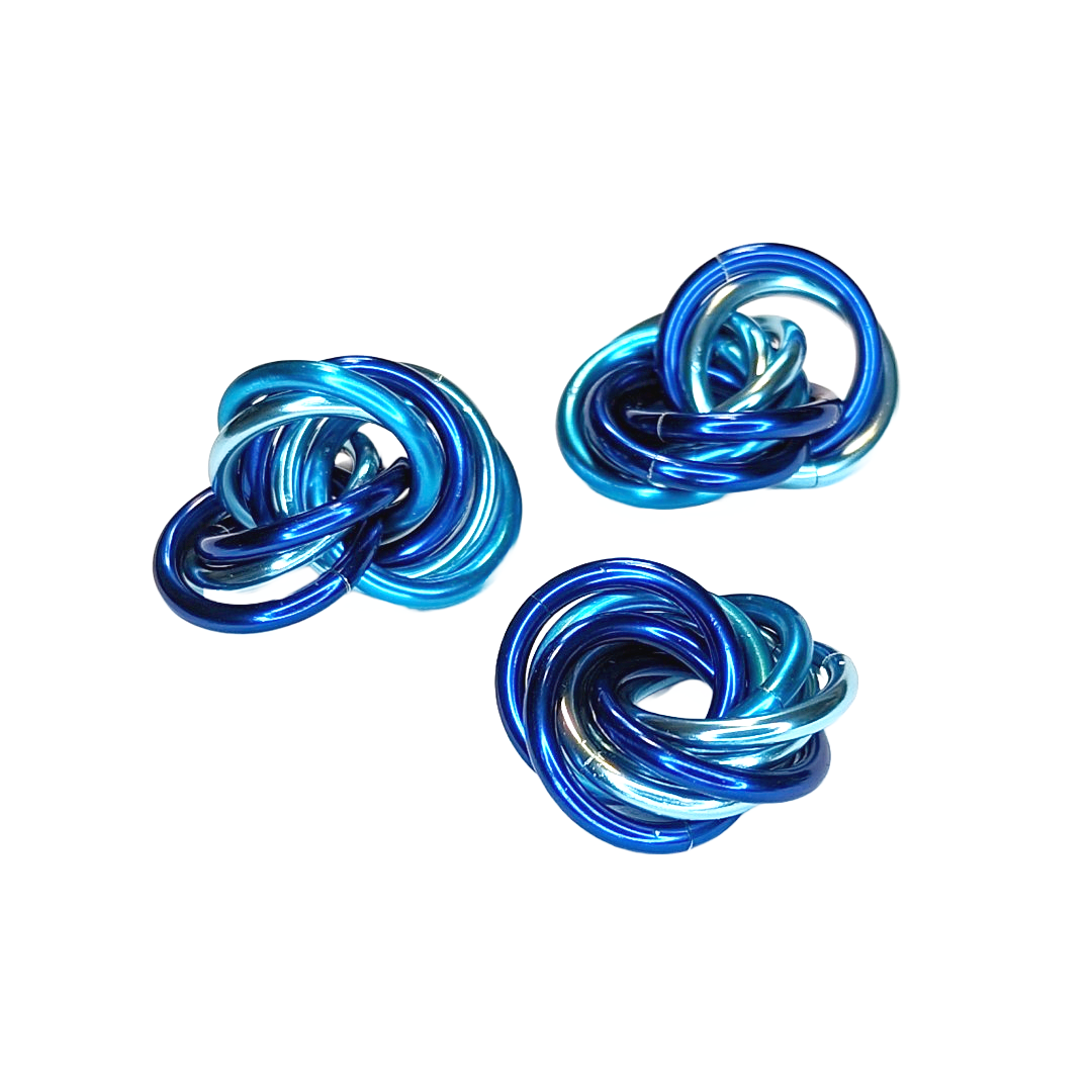 Möbii Fidget Balls (Multi-Packs): Quiet Mobius ADHD Relaxing Stim Toy Tool for Home Travel Office or Desk