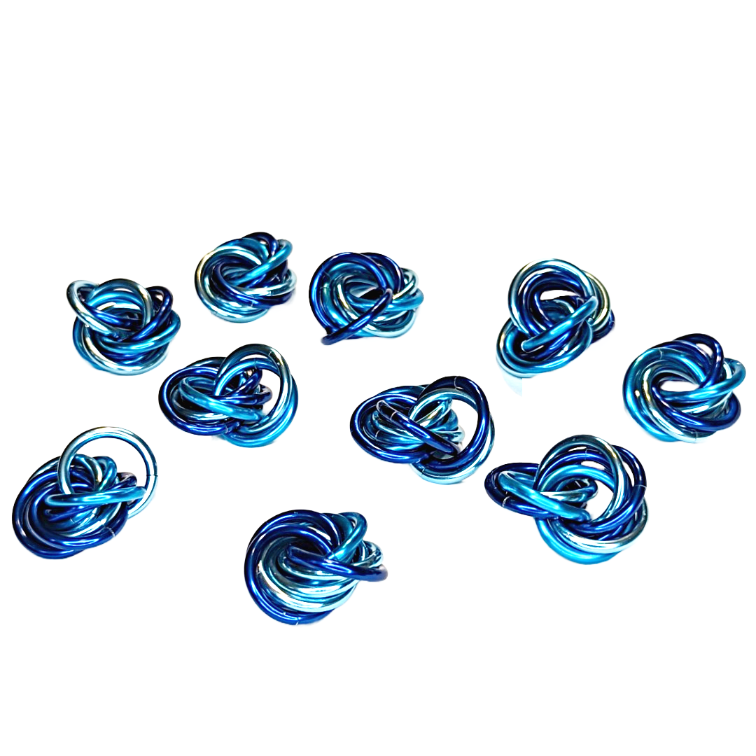 Möbii Fidget Balls (Multi-Packs): Quiet Mobius ADHD Relaxing Stim Toy Tool for Home Travel Office or Desk