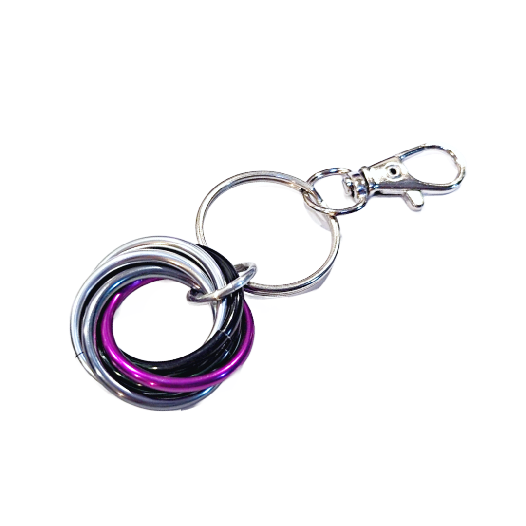 Möbii Fidget Keychain PRIDE Collection: Discreet Fidget Keychain