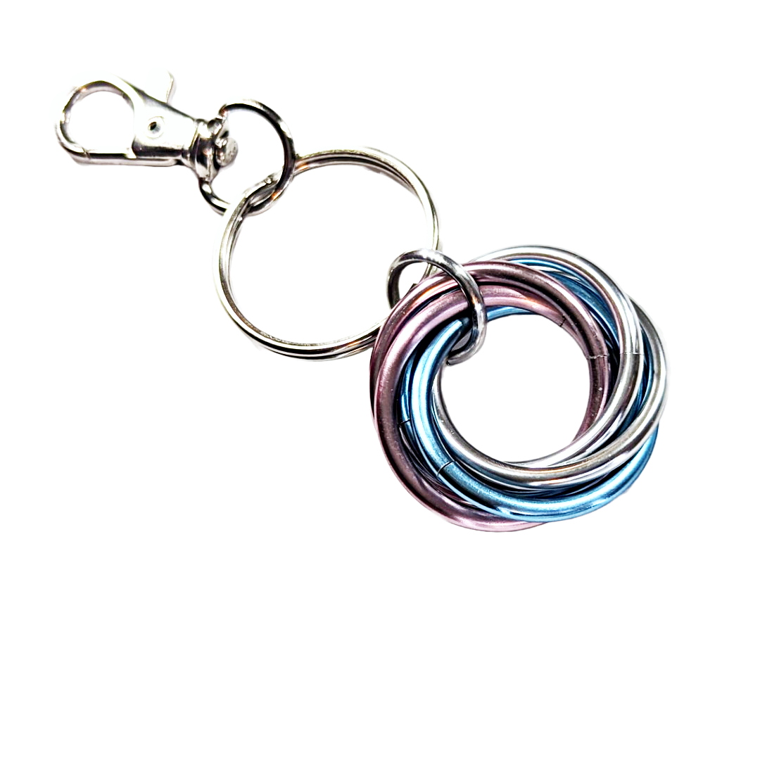 Möbii Fidget Keychain PRIDE Collection: Discreet Fidget Keychain