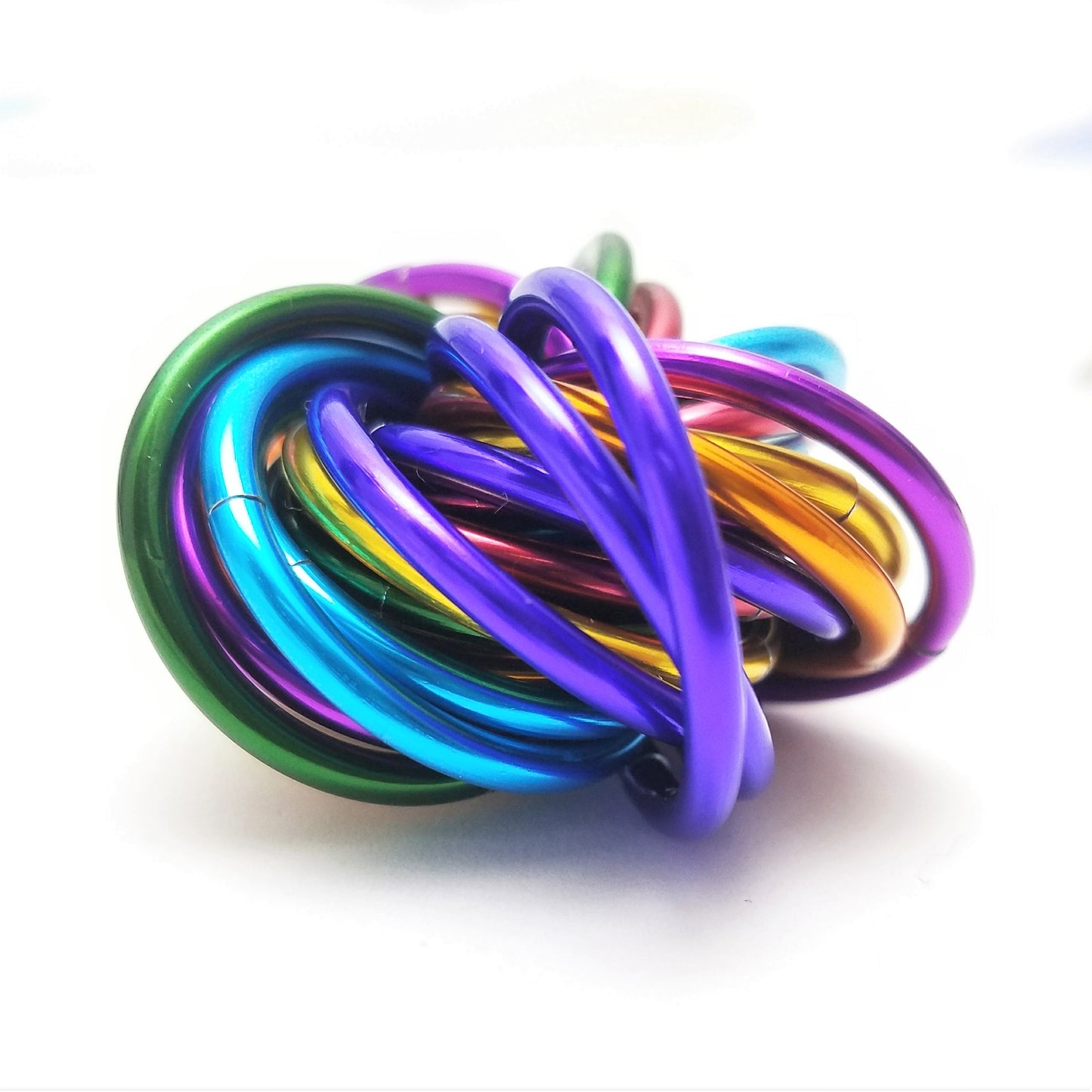 Möbii® RAINBOW Collection: Shiny Multicolor Fidget Stress Balls