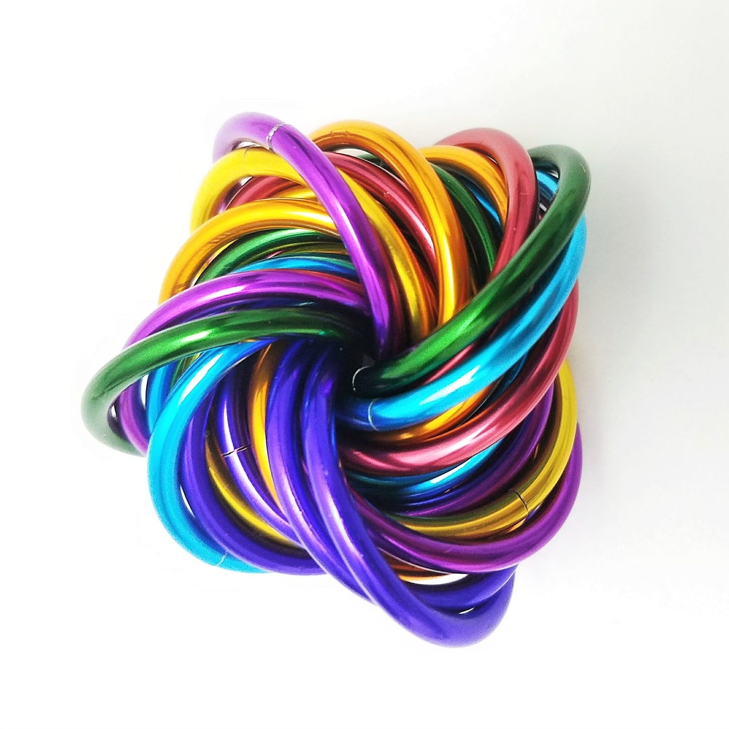 Möbii® RAINBOW Collection: Shiny Multicolor Fidget Stress Balls