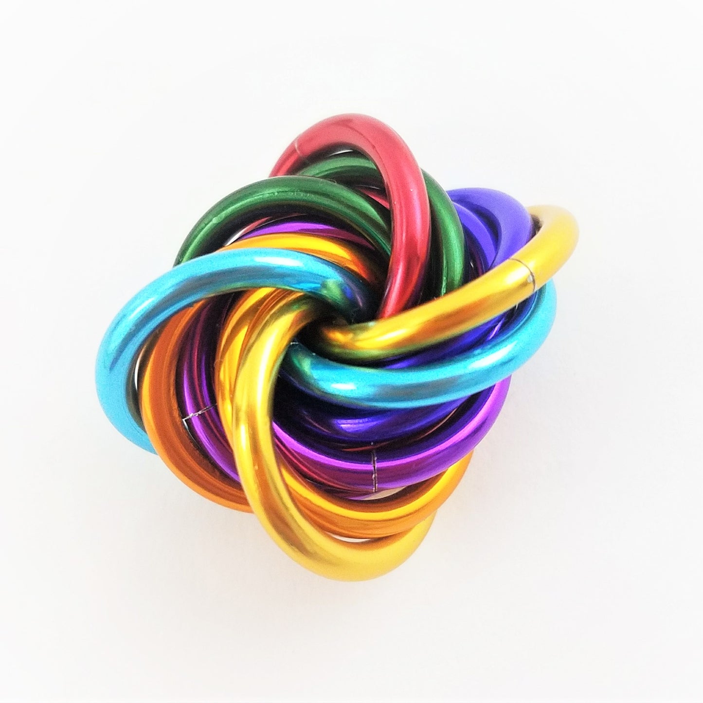 Möbii® RAINBOW Collection: Shiny Multicolor Fidget Stress Balls