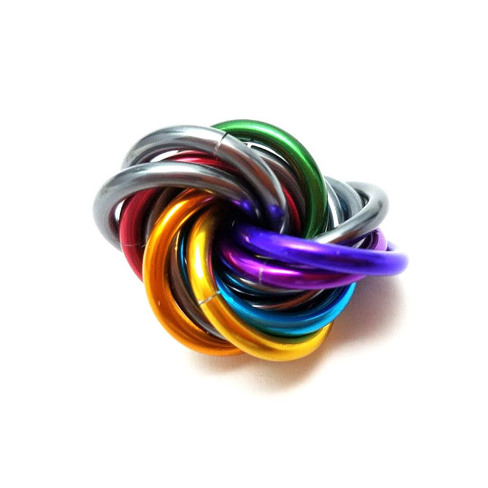 Möbii® RAINBOW Collection: Shiny Multicolor Fidget Stress Balls