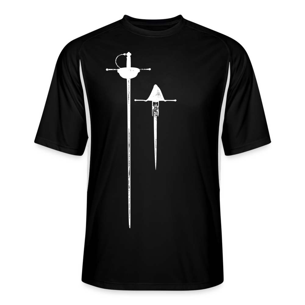 Rapier and Dagger - Men’s Performance Cooling Jersey - black/white