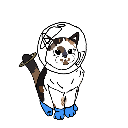 Little Lynx Stickers - Vinyl White Background