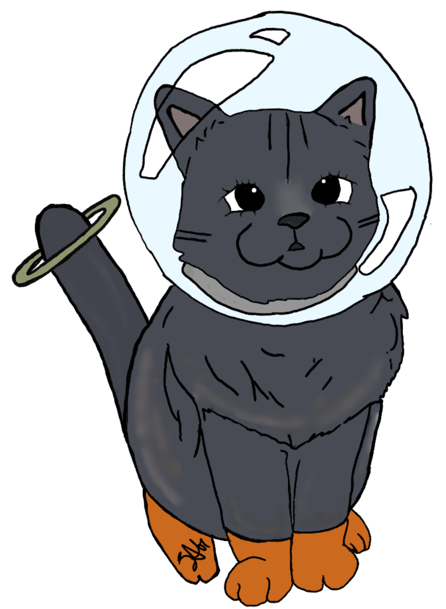Little Lynx Stickers - Vinyl White Background