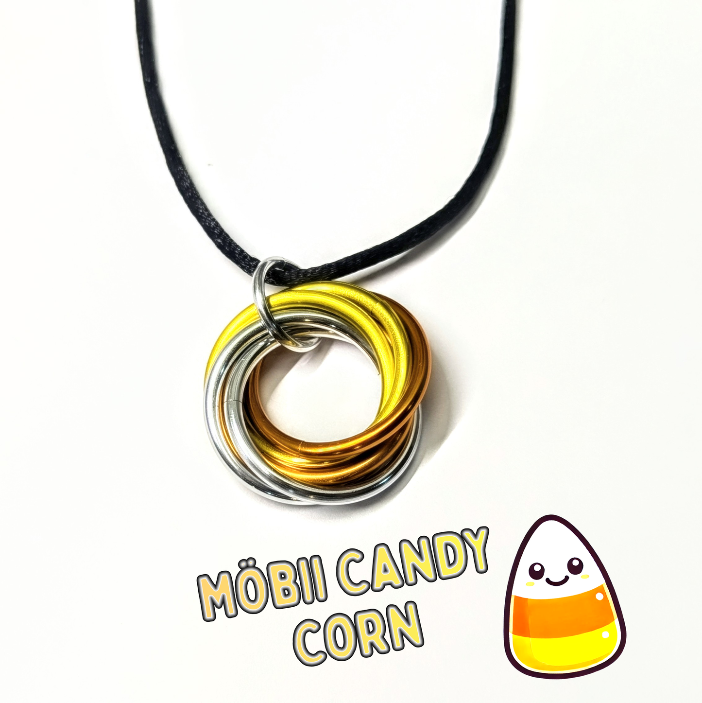 Möbii® Halloween Jewelry: Stylish Discreet Fidget Fashion Wear: Necklaces, Earrings, Keychains