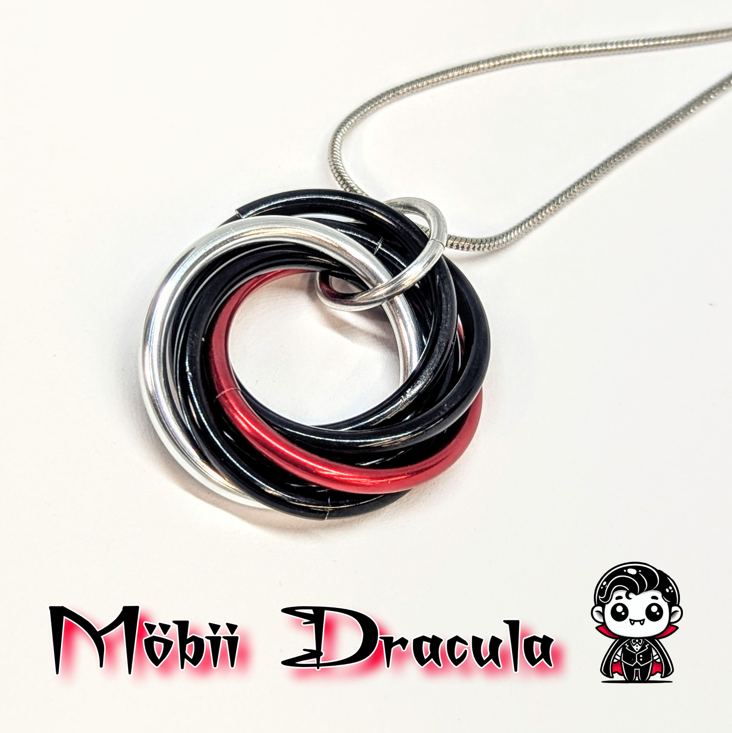 Möbii® Halloween Jewelry: Stylish Discreet Fidget Fashion Wear: Necklaces, Earrings, Keychains