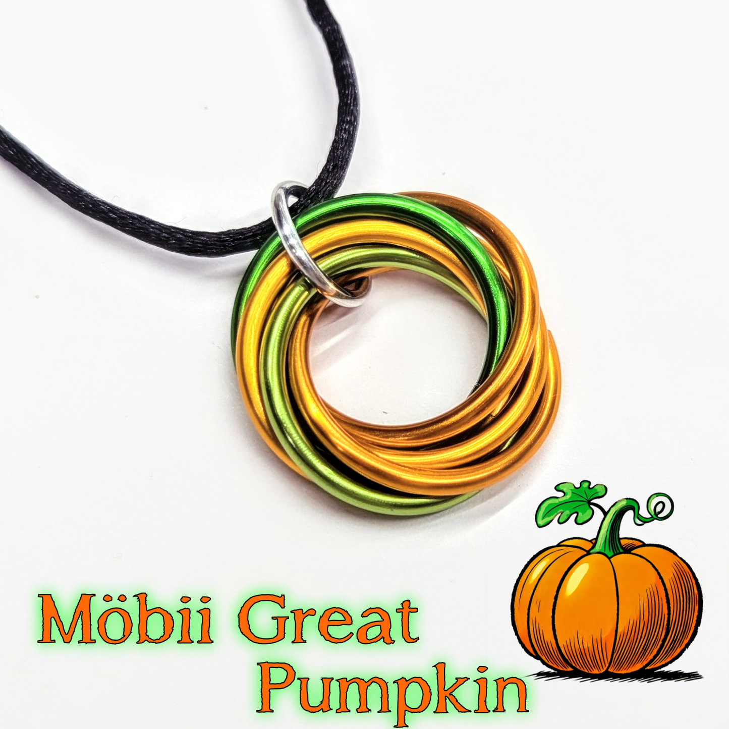 Möbii® Halloween Jewelry: Stylish Discreet Fidget Fashion Wear: Necklaces, Earrings, Keychains