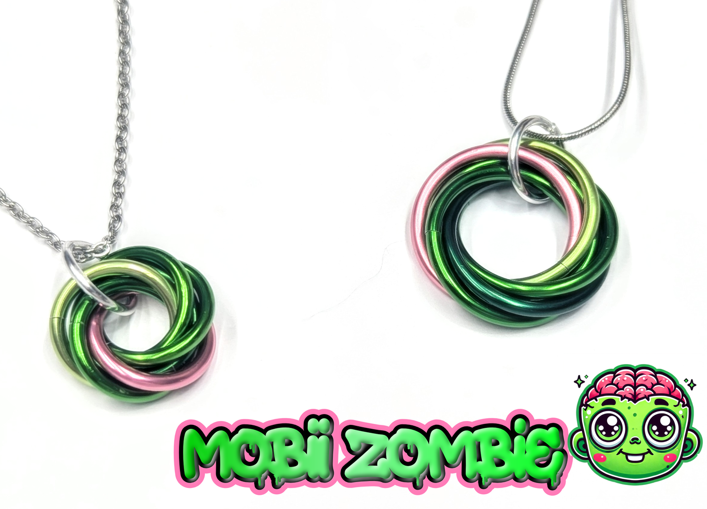 Möbii® Halloween Jewelry: Stylish Discreet Fidget Fashion Wear: Necklaces, Earrings, Keychains