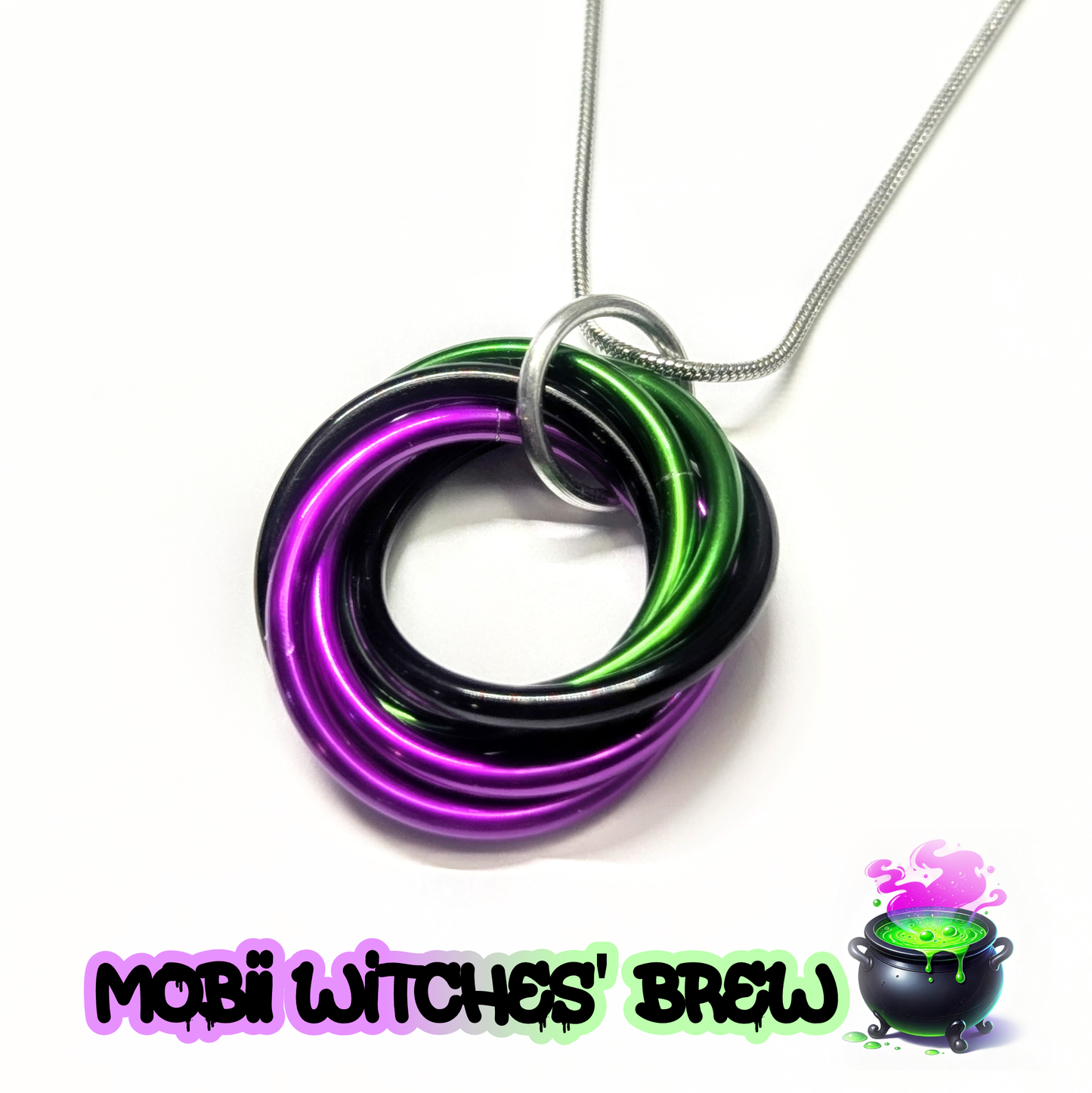 Möbii® Halloween Jewelry: Stylish Discreet Fidget Fashion Wear: Necklaces, Earrings, Keychains