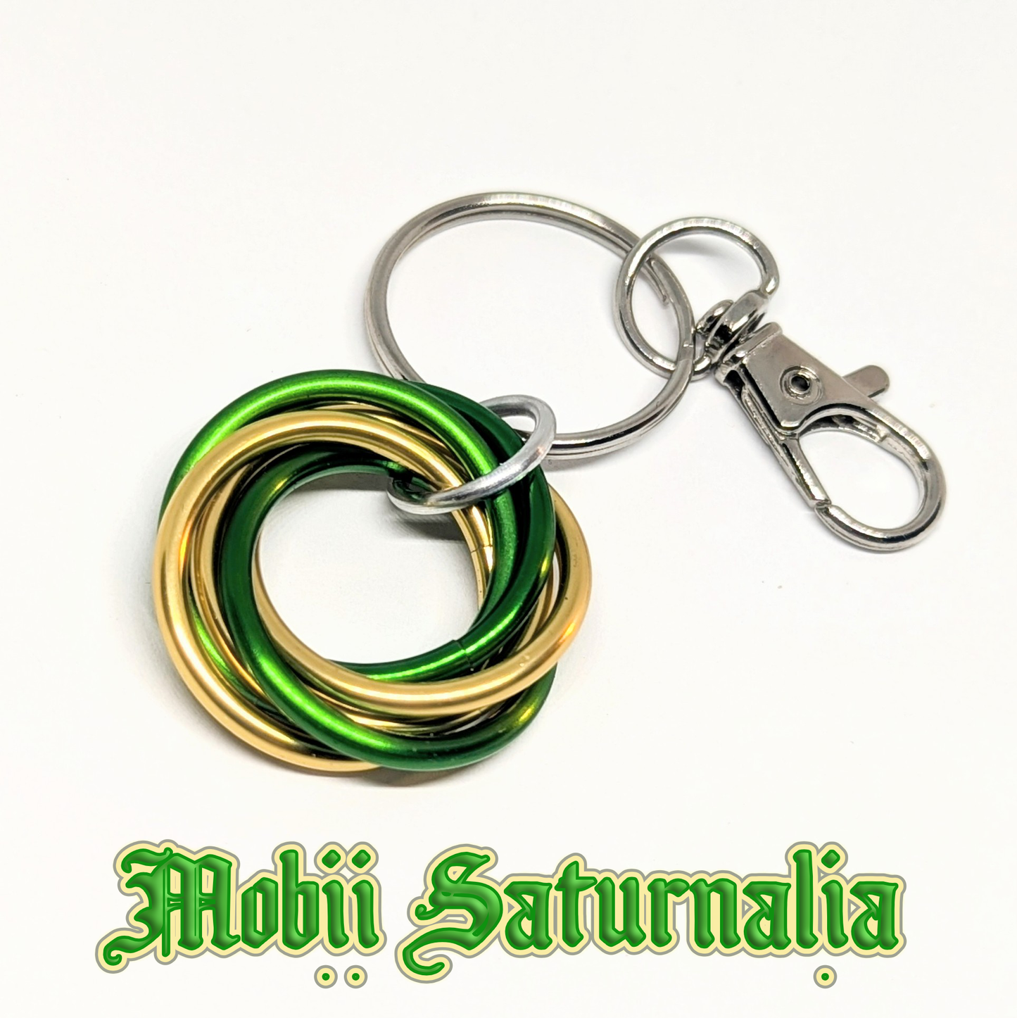 Möbii® Happy Holidays - Winter Celebrations - Stylish Discreet Fidget Fashion Wear: Necklaces, Earrings, Keychains