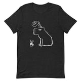 CoffeeBara - Capybara Coffee - Lil' Lynx Collection - Soft Spun - Extra Soft - Unisex T-Shirt - Multiple Bright Colors