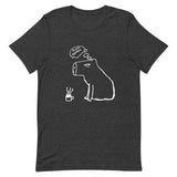 CoffeeBara - Capybara Coffee - Lil' Lynx Collection - Soft Spun - Extra Soft - Unisex T-Shirt - Multiple Bright Colors