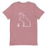 CoffeeBara - Capybara Coffee - Lil' Lynx Collection - Soft Spun - Extra Soft - Unisex T-Shirt - Multiple Bright Colors