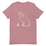 CoffeeBara - Capybara Coffee - Lil' Lynx Collection - Soft Spun - Extra Soft - Unisex T-Shirt - Multiple Bright Colors