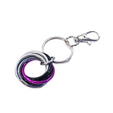 Möbii Fidget Keychain PRIDE Collection: Discreet Stress Relief Fidget Keychain