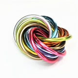 Möbii® RAINBOW Collection: Shiny Multicolor Fidget Stress Balls