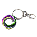 Möbii Fidget Keychain PRIDE Collection: Discreet Fidget Keychain