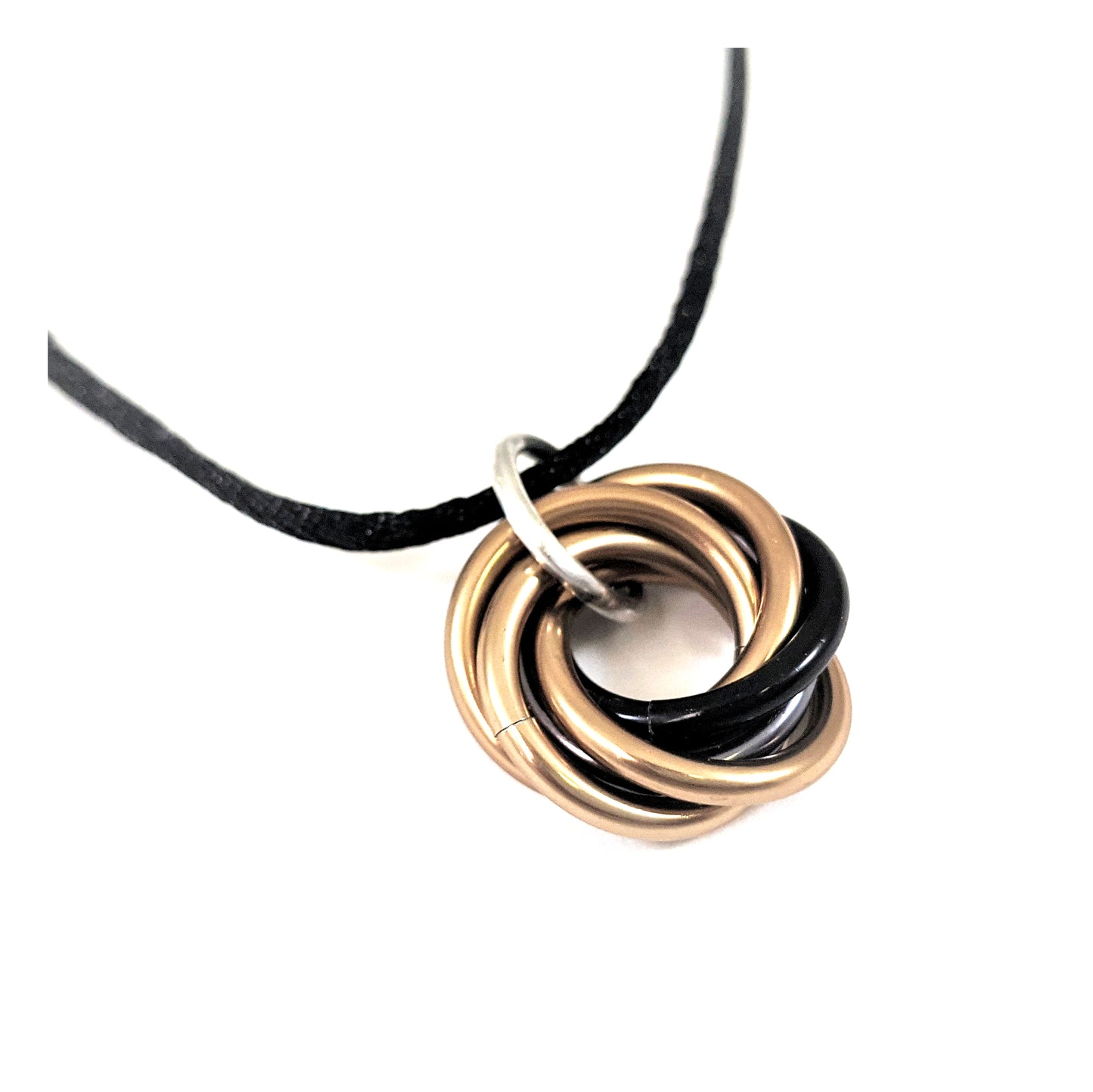 Mobii® Necklaces (MULTICOLOR) Pendant Combos, Fidget Infinity Loop Forever Spiral Jewelry