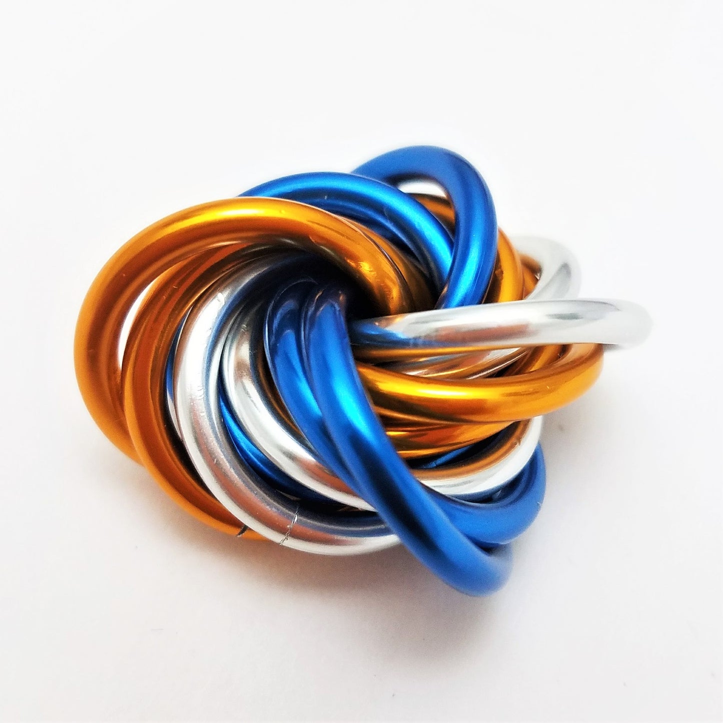 Möbii® MULTICOLOR Fidget Ball: Quiet Mobius ADHD Relaxing Stim Toy Tool for Home Travel Office or Desk