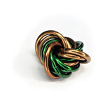 Möbii® MULTICOLOR Fidget Ball: Quiet Mobius ADHD Anxiety Stim Stress Toy Tool for Home Travel Office or Desk