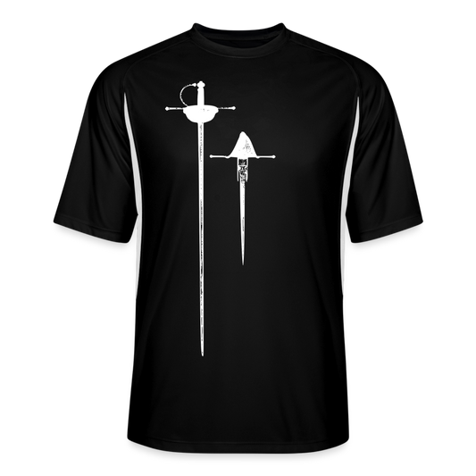 Rapier and Dagger - Men’s Performance Cooling Jersey - black/white