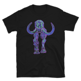 Cyber Mastodon Walking - Indiana Natives - Short-Sleeve Unisex T-Shirt