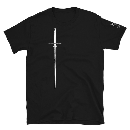 Longsword Feder - Basic Dark - Short-Sleeve Unisex T-Shirt