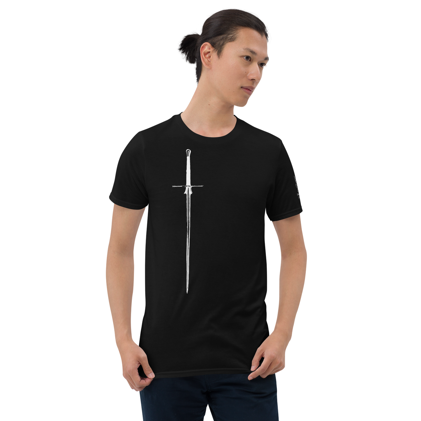 Longsword Feder - Basic Dark - Short-Sleeve Unisex T-Shirt