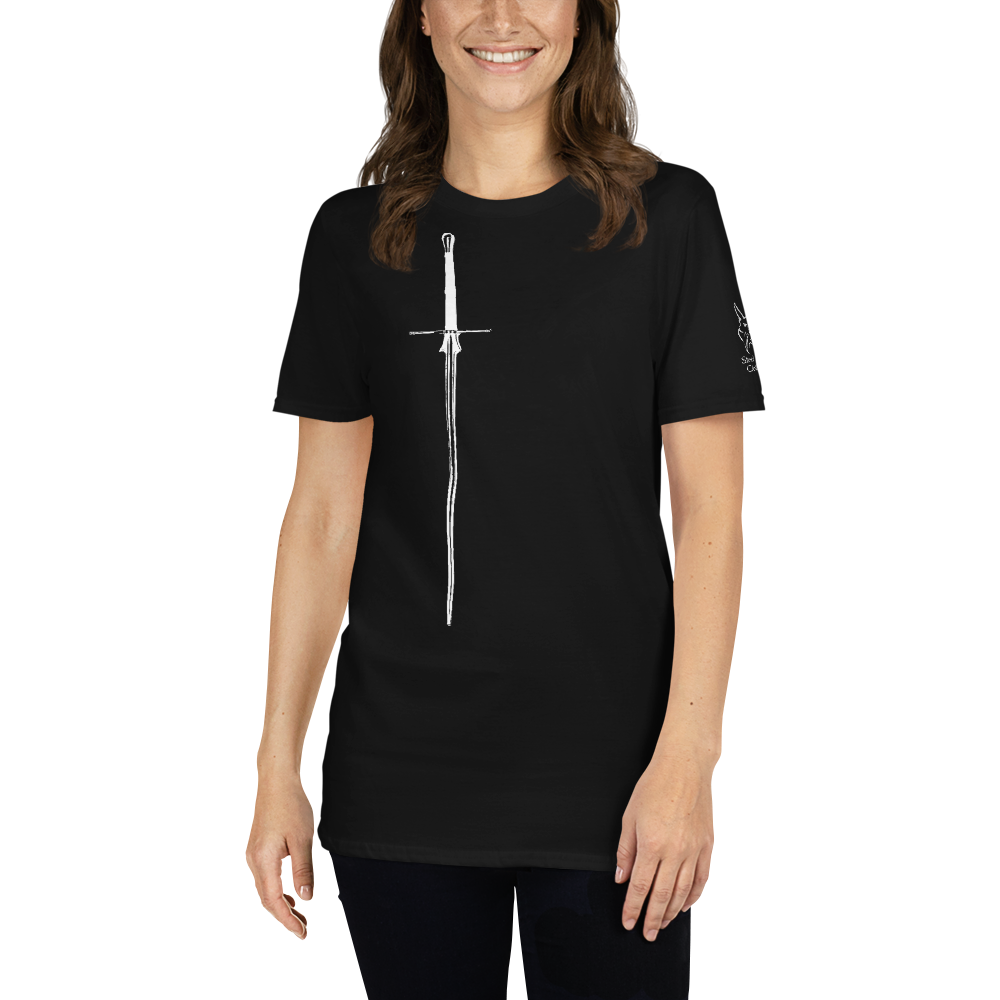 Longsword Feder - Basic Dark - Short-Sleeve Unisex T-Shirt