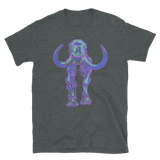 Cyber Mastodon Walking - Indiana Natives - Short-Sleeve Unisex T-Shirt