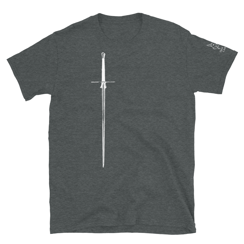 Longsword Feder - Basic Dark - Short-Sleeve Unisex T-Shirt