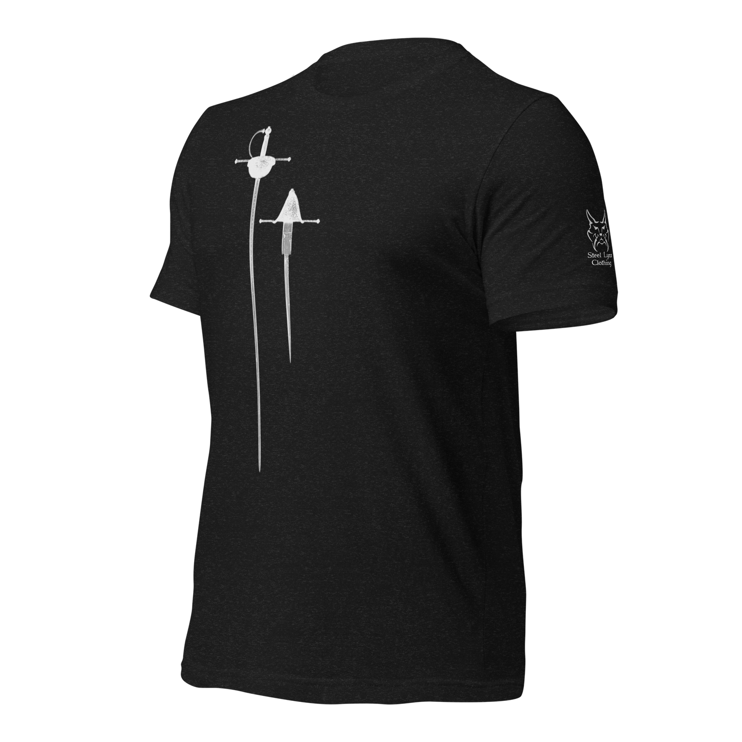 Rapier and Dagger - Heather - Soft Polyblend - Unisex t-shirt