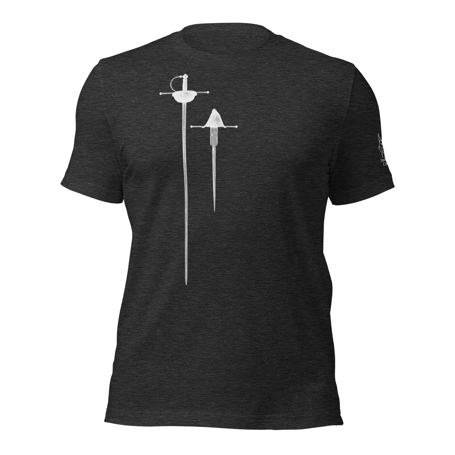 Rapier and Dagger - Heather - Soft Polyblend - Unisex t-shirt