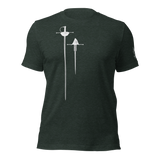 Rapier and Dagger - Heather - Soft Polyblend - Unisex t-shirt