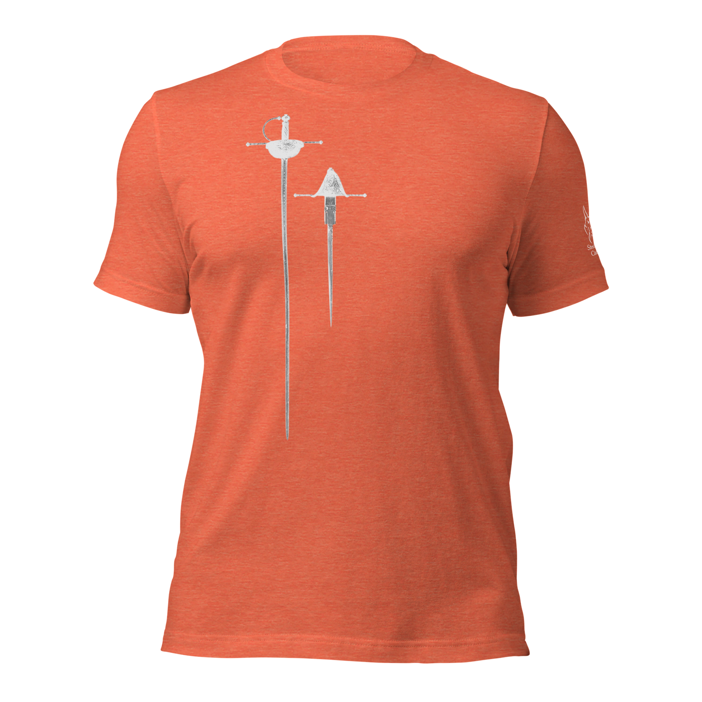 Rapier and Dagger - Heather - Soft Polyblend - Unisex t-shirt