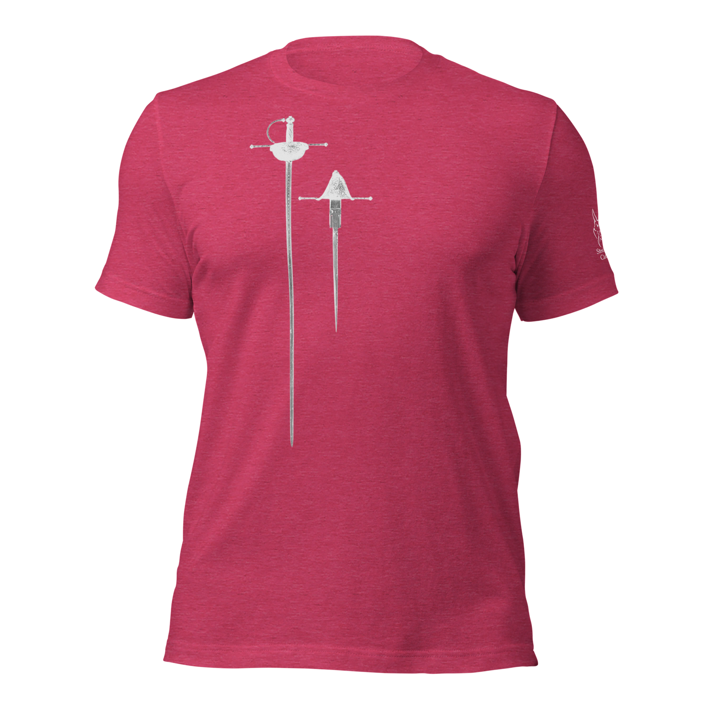 Rapier and Dagger - Heather - Soft Polyblend - Unisex t-shirt