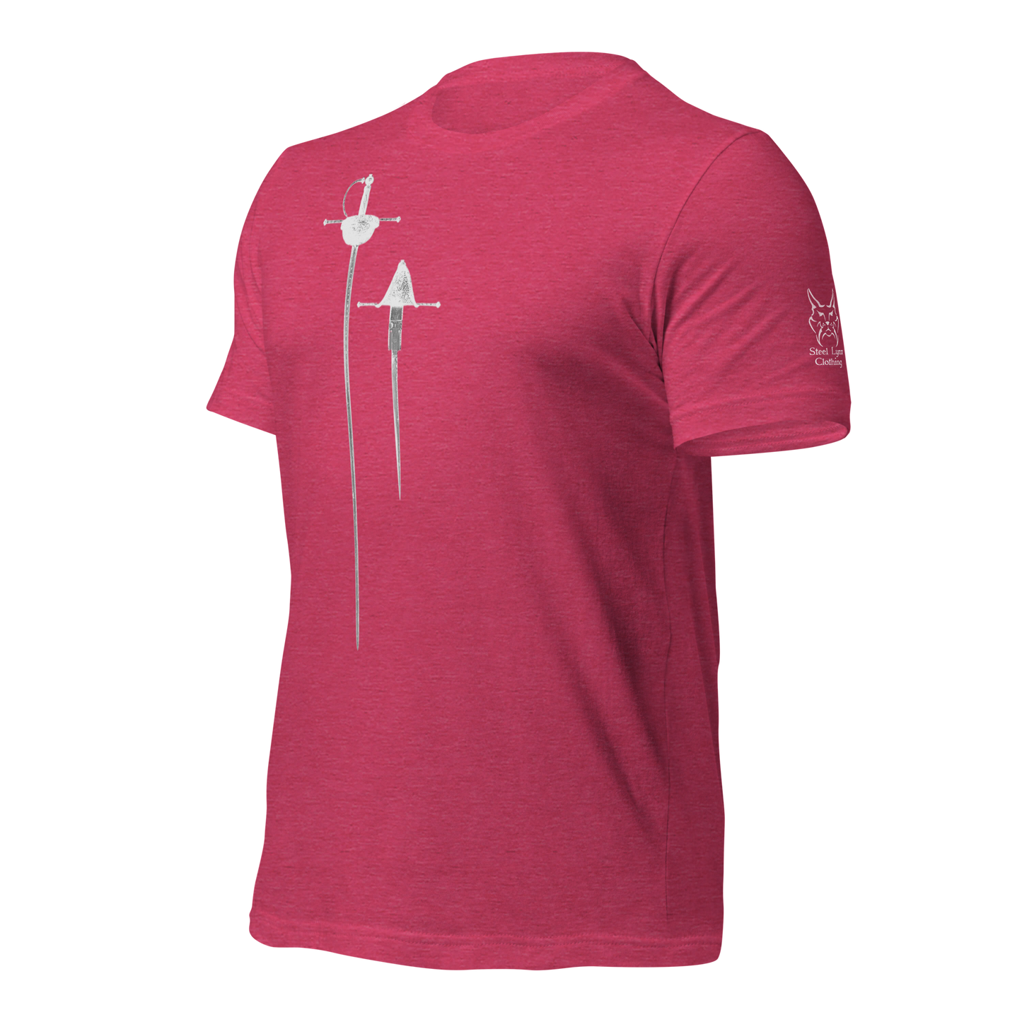 Rapier and Dagger - Heather - Soft Polyblend - Unisex t-shirt