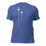 Rapier and Dagger - Heather - Soft Polyblend - Unisex t-shirt