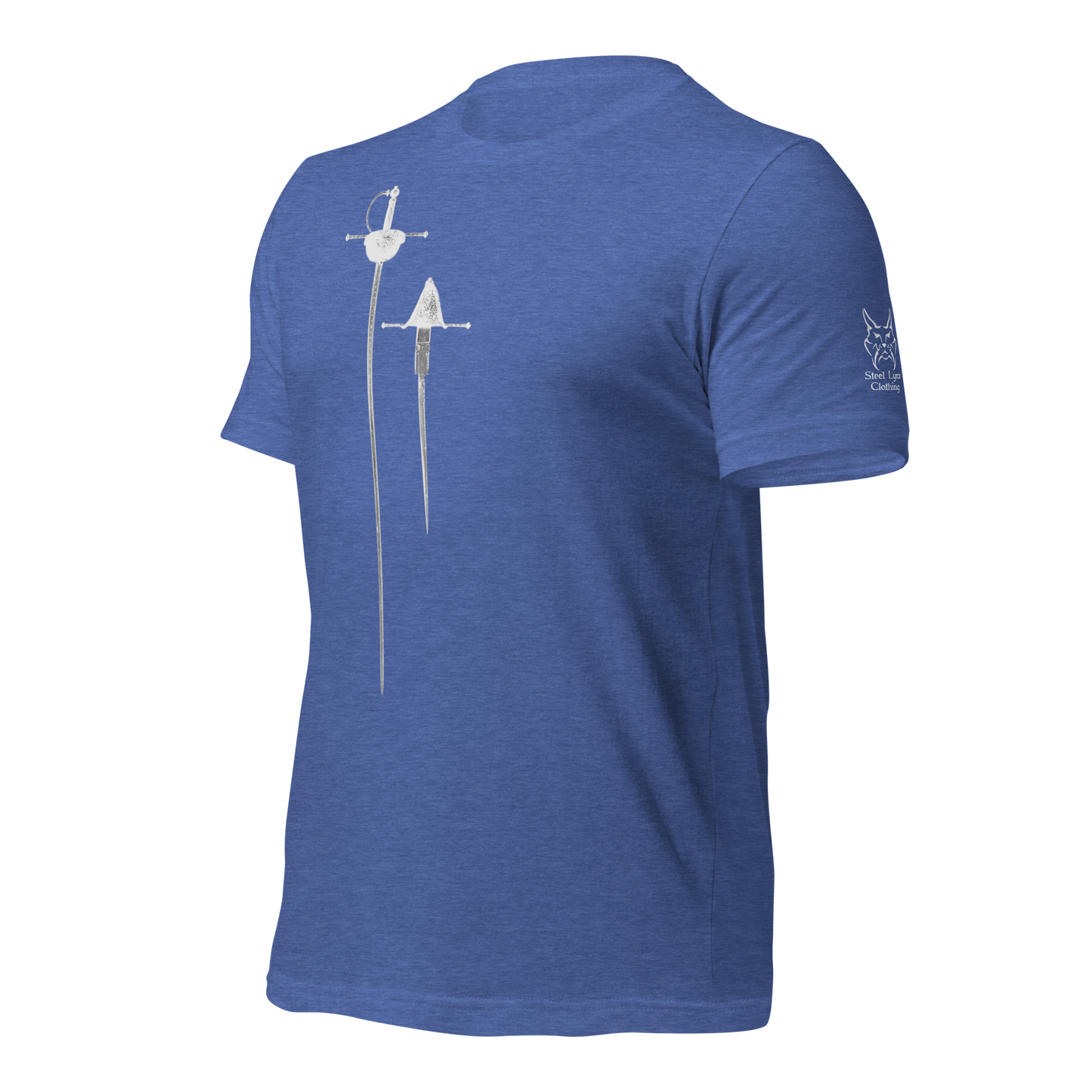 Rapier and Dagger - Heather - Soft Polyblend - Unisex t-shirt